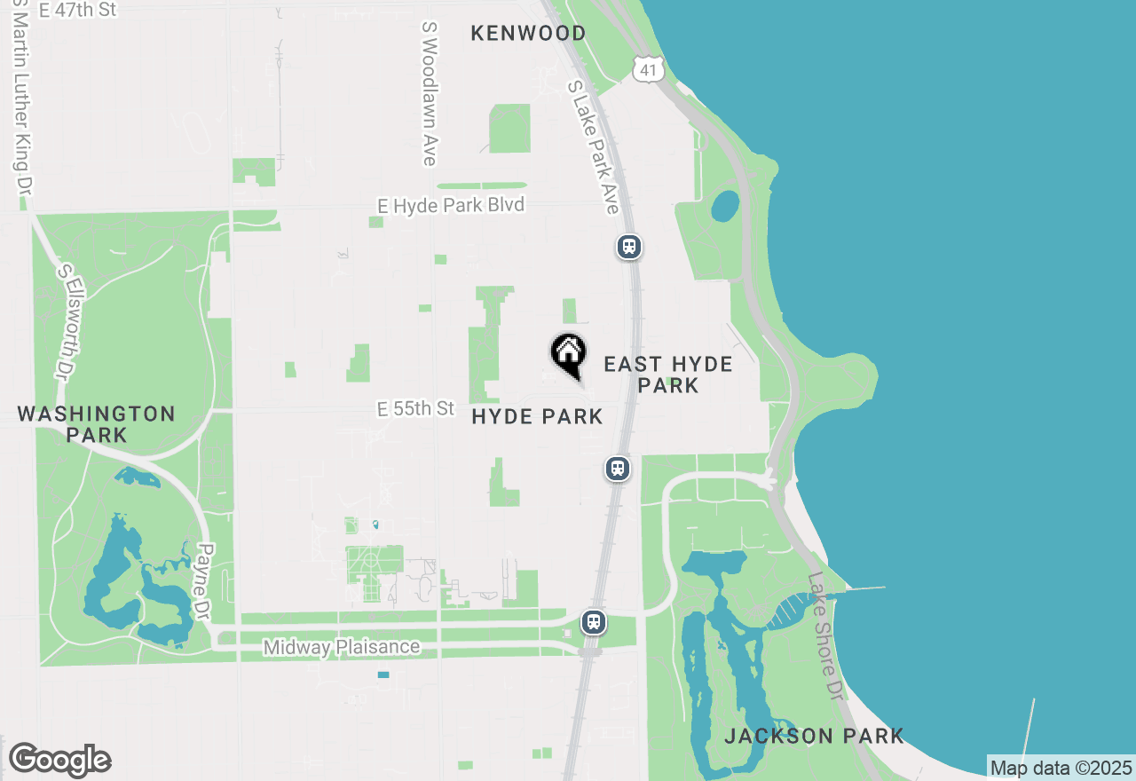 Map of 1438 E 55th Street, Chicago, IL 60615