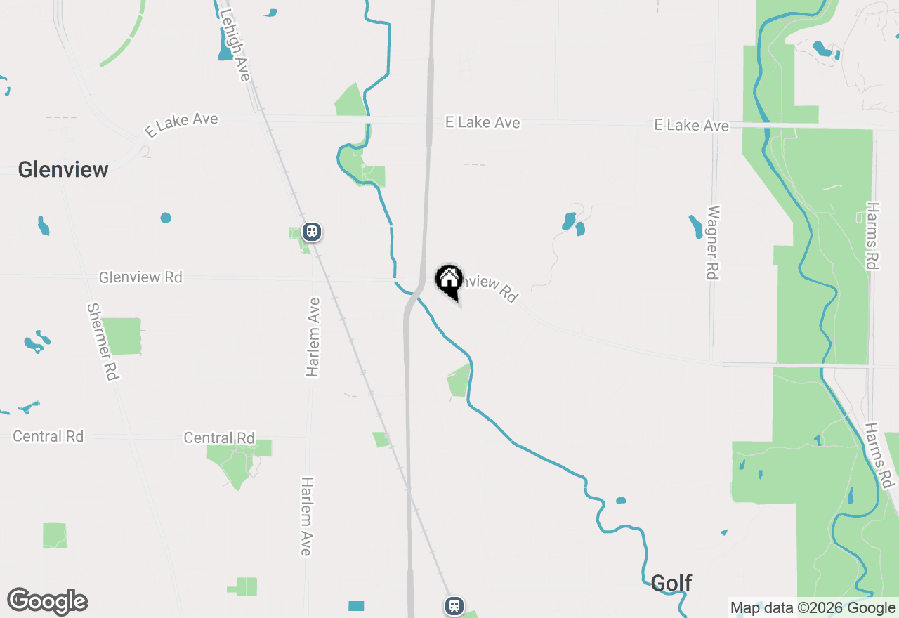 Map of 920 Raleigh Road, Glenview, IL 60025