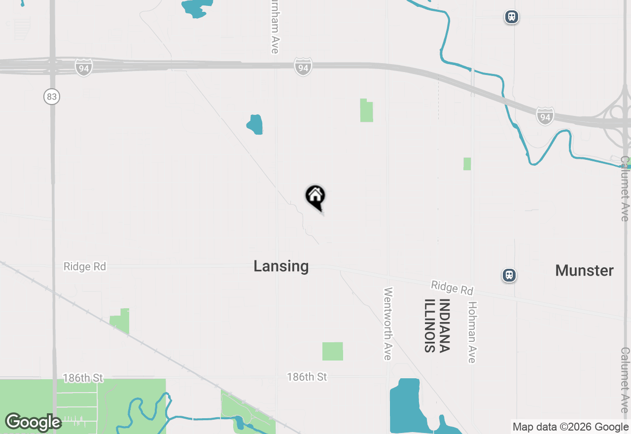 Map of 3321 Madison Street, Lansing, IL 60438
