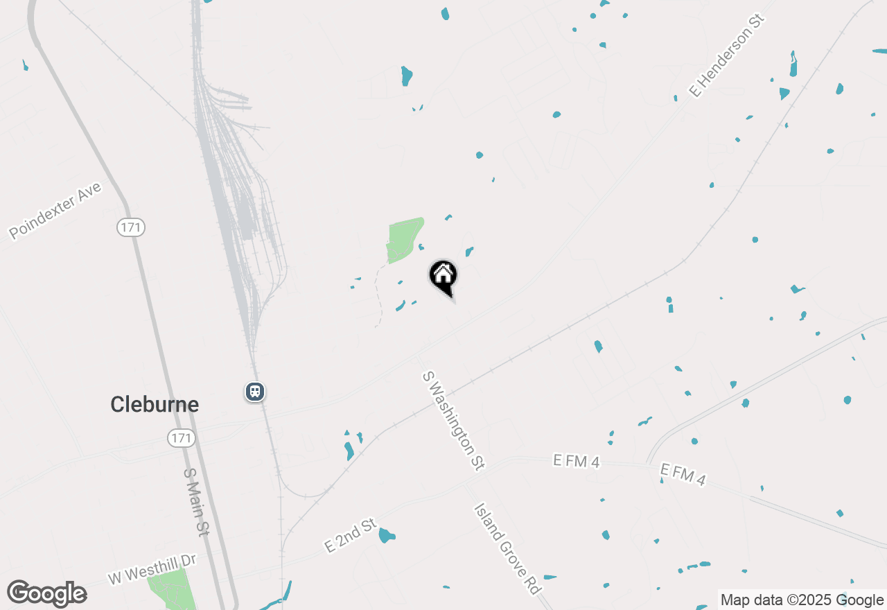 Map of 1126 Alvarado Street, Cleburne, TX 76031