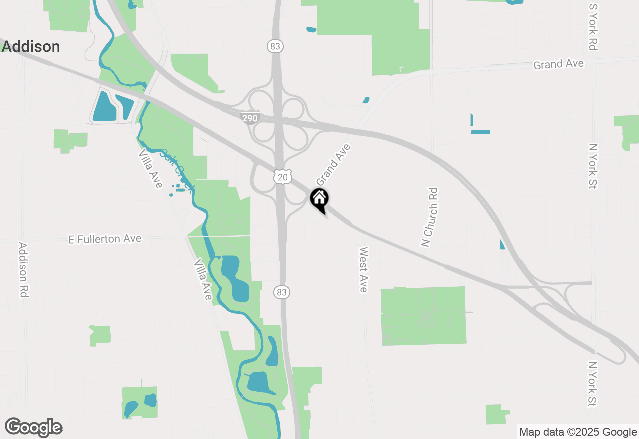 Map of 671 W Mary Court, Elmhurst, IL 60126