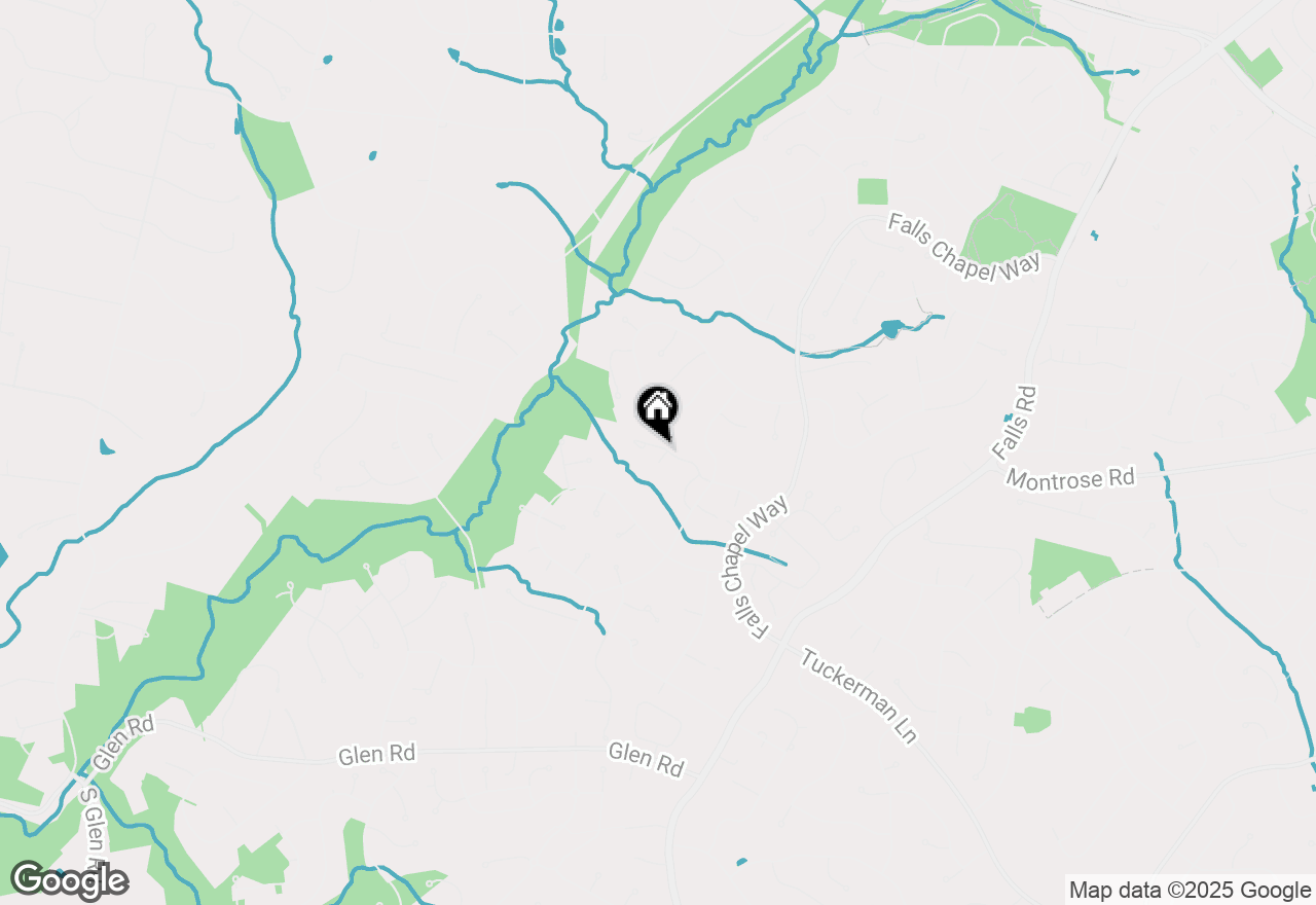 Map of 18 Bentridge Court, Potomac, MD 20854