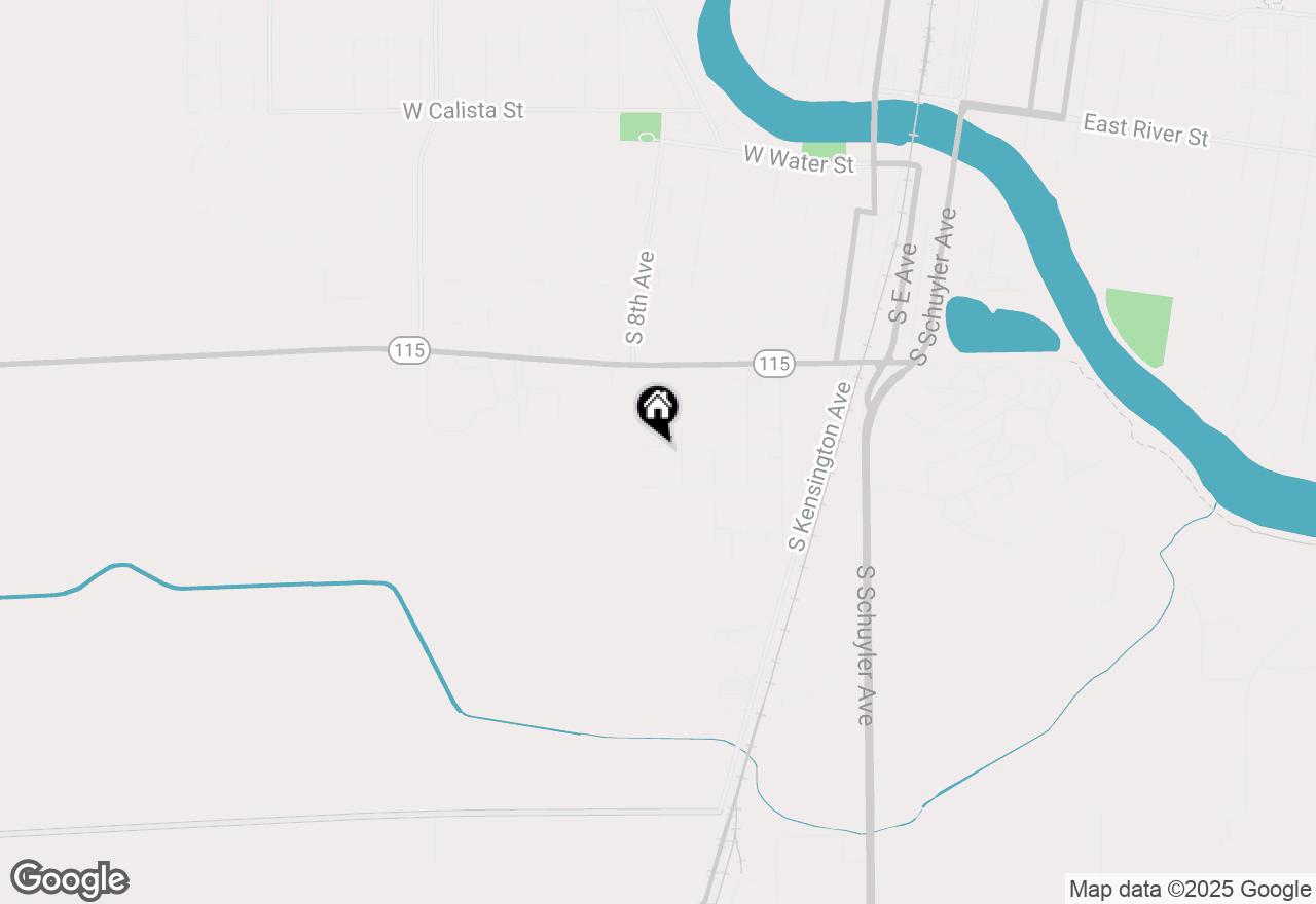 Map of 1501 S 7th Avenue, Kankakee, IL 60901