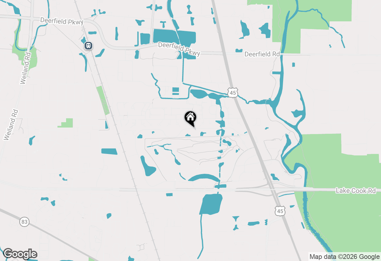 Map of 1411 Johnson Drive #1326, Buffalo Grove, IL 60089
