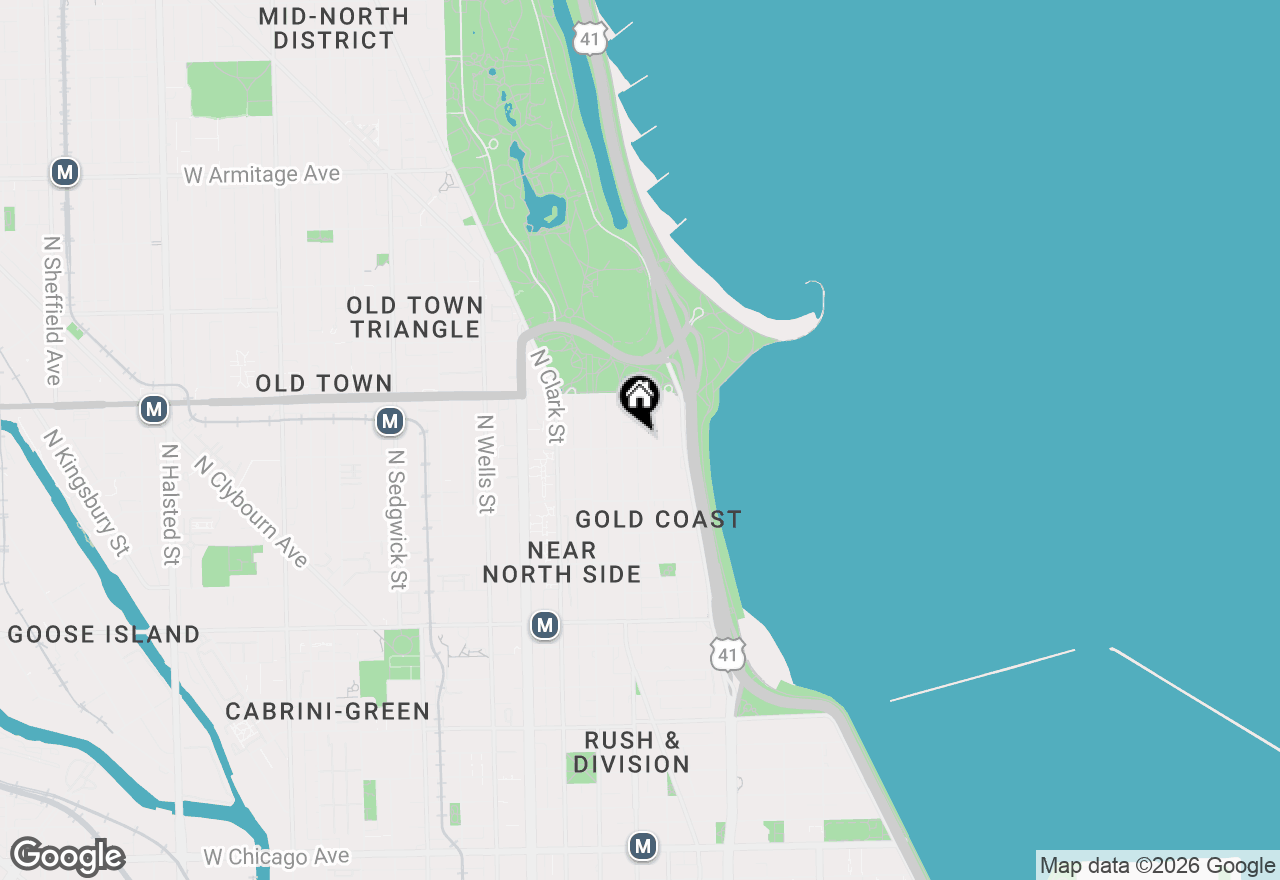 Map of 1500 N Astor Street #6, Chicago, IL 60610