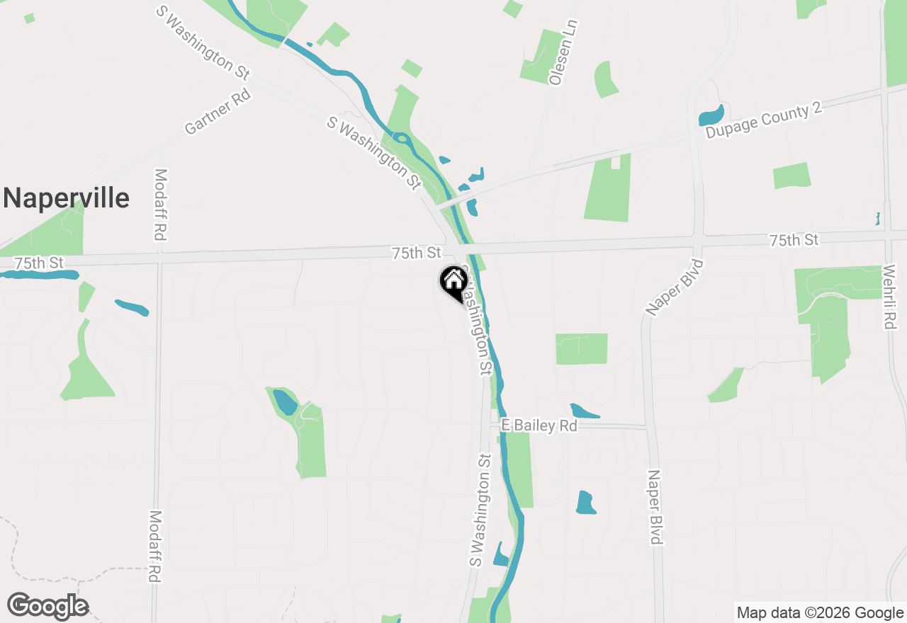 Map of 1413 Swallow Street, Naperville, IL 60565