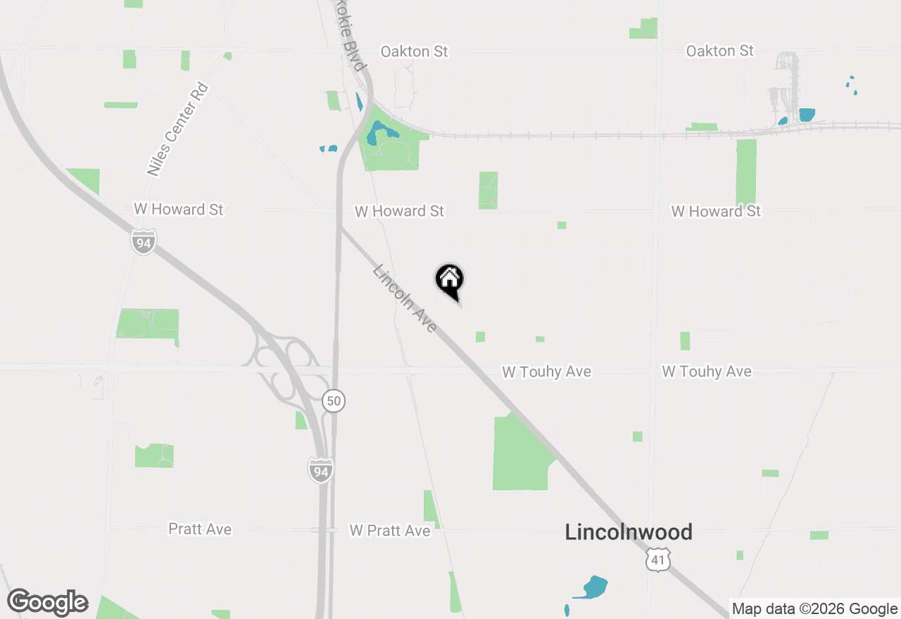 Map of 7330 N Kilbourn Avenue, Lincolnwood, IL 60712