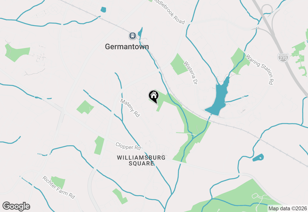 Map of 18724 Paprika Court, Germantown, MD 20874