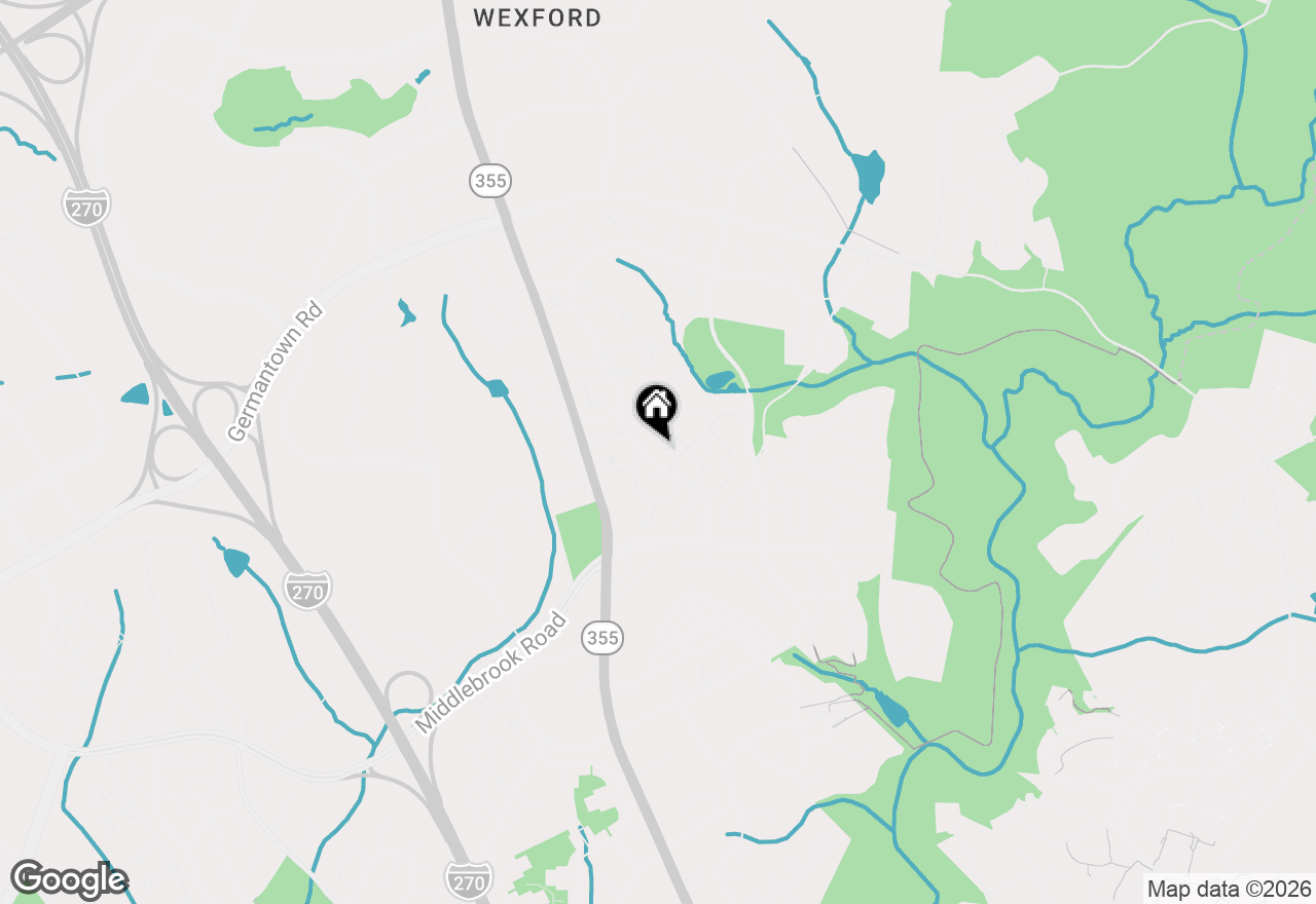 Map of 11456 Fruitwood Way #95, Germantown, MD 20876