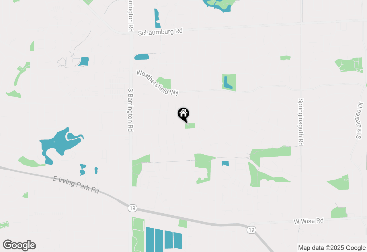 Map of 8015 S Carrolton Court, Hanover Park, IL 60133