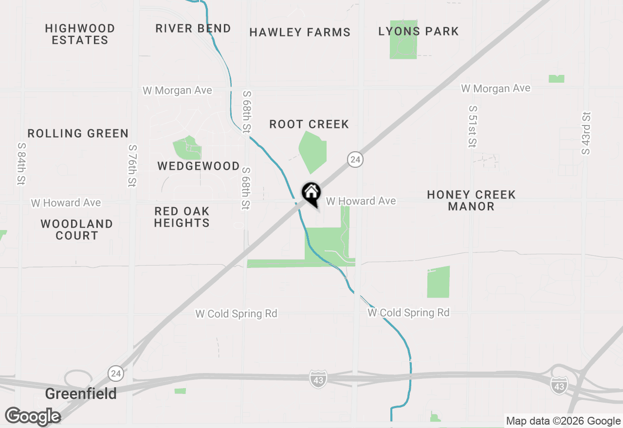 Map of 3904 S Sunset Sq #3904, Milwaukee, WI 53220