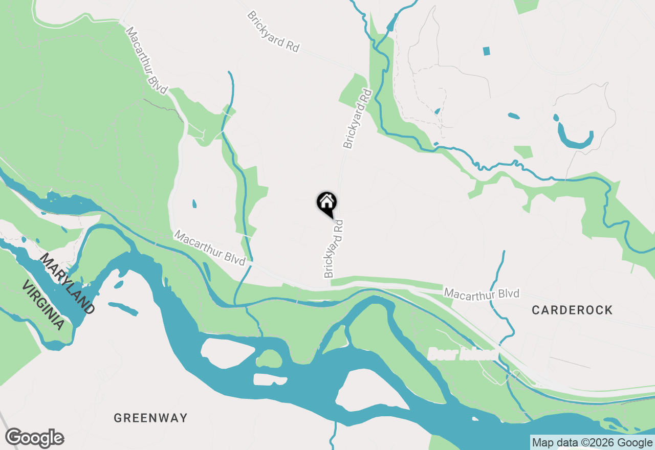 Map of 7305 Masters Drive, Potomac, MD 20854