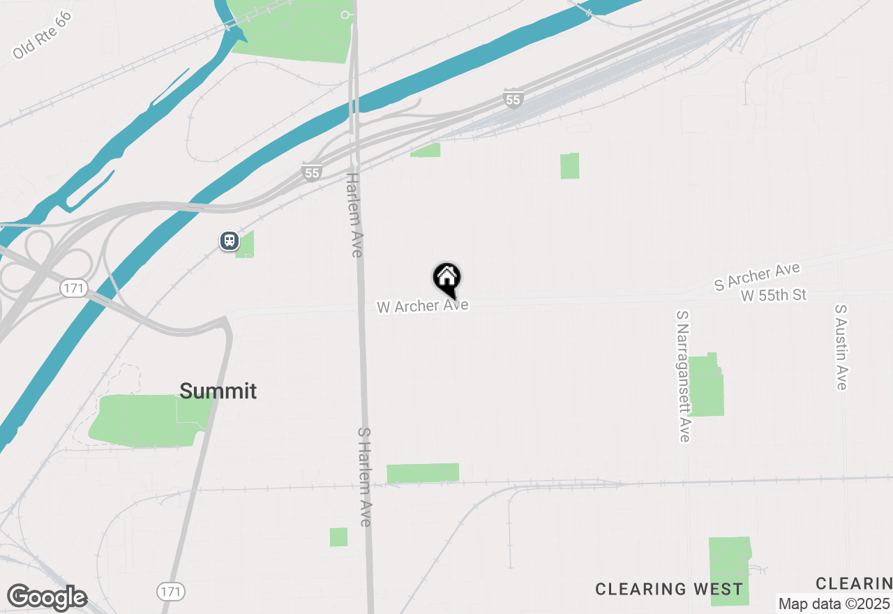 Map of 6957 W Archer Avenue, Chicago, IL 60638