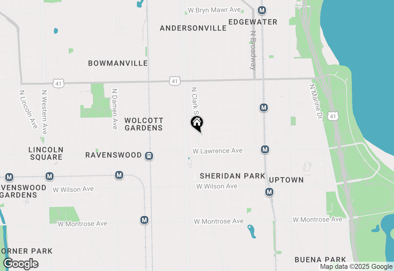 Map of 4848 N Clark Street, Chicago, IL 60640