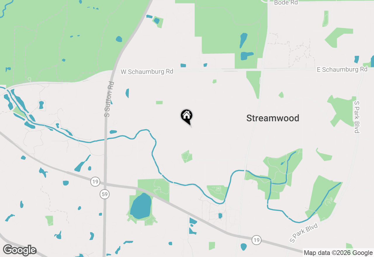 Map of 49 Mckinley Lane, Streamwood, IL 60107