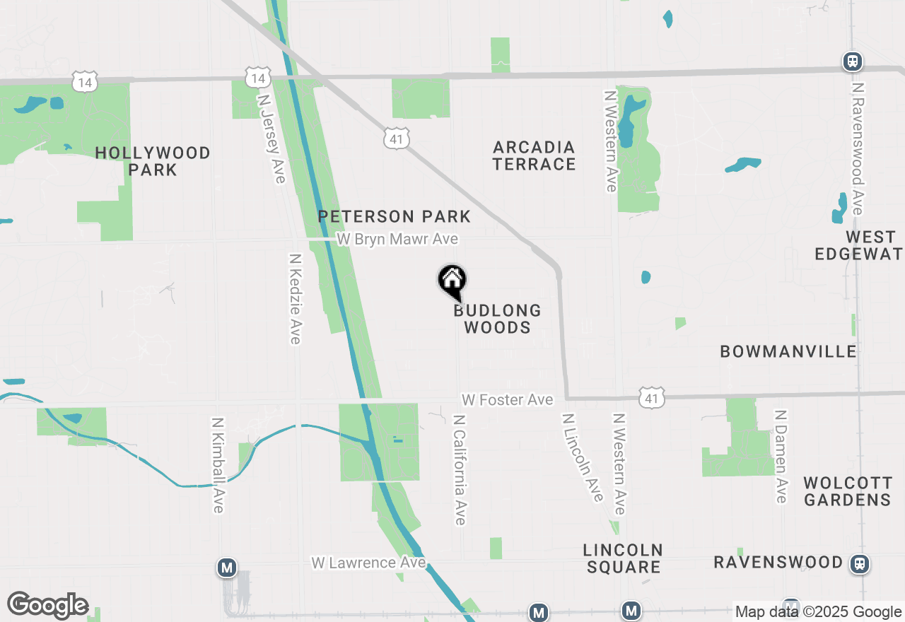 Map of 5410 N California Avenue, Chicago, IL 60625