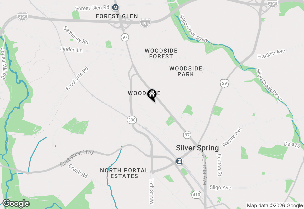 Map of 8901 1st Avenue, Silver Spring, MD 20910