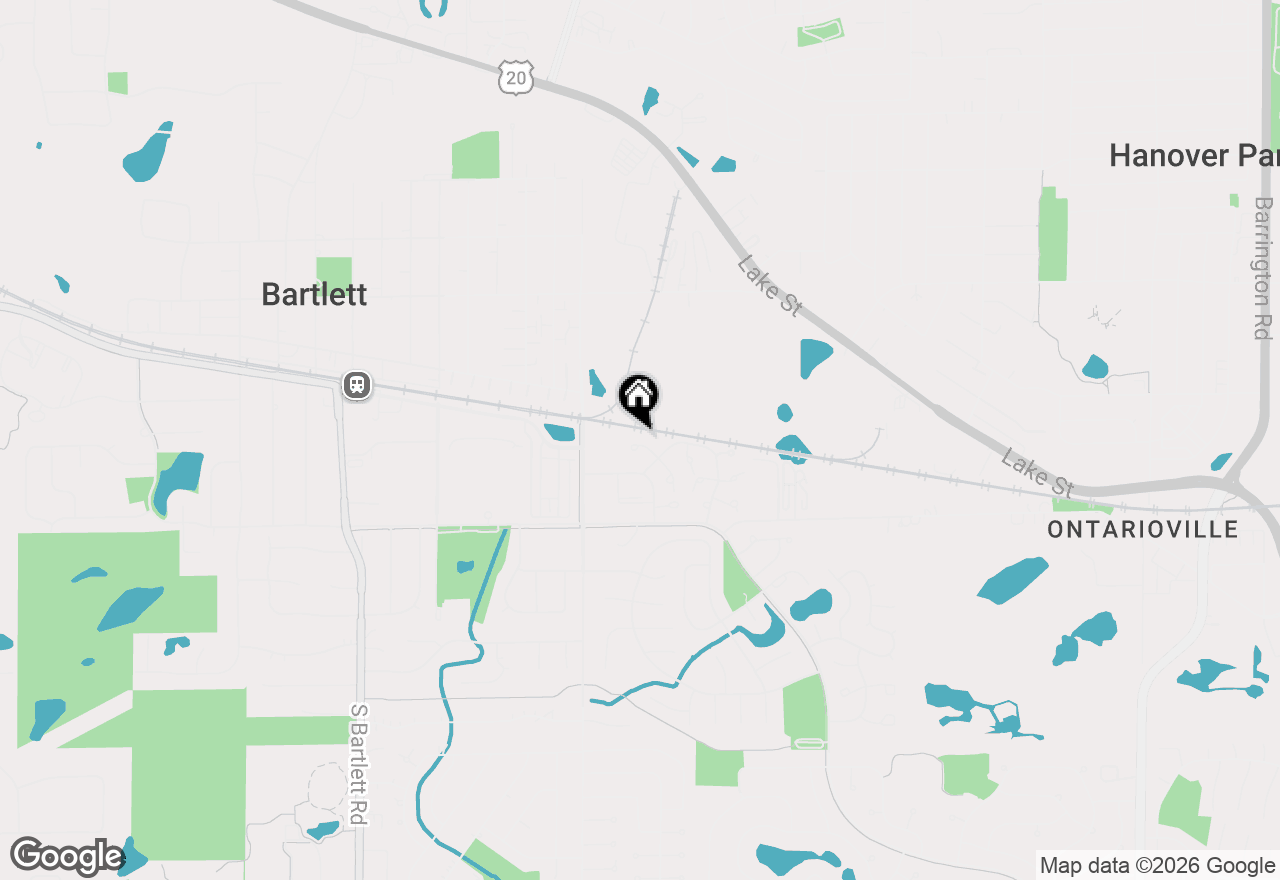 Map of 370 Wilmington Drive #D2, Bartlett, IL 60103