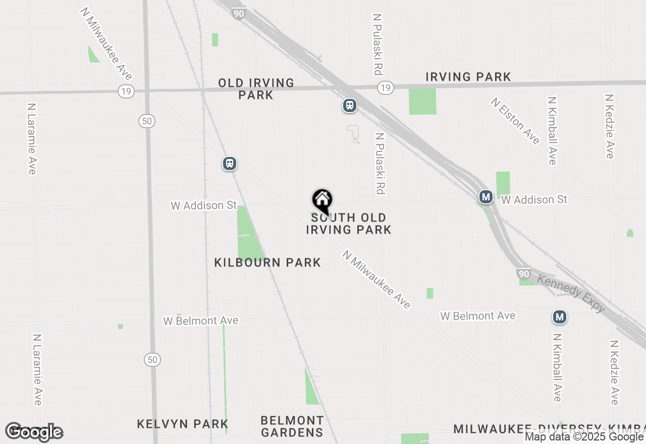 Map of 3506 N Keeler Avenue, Chicago, IL 60641