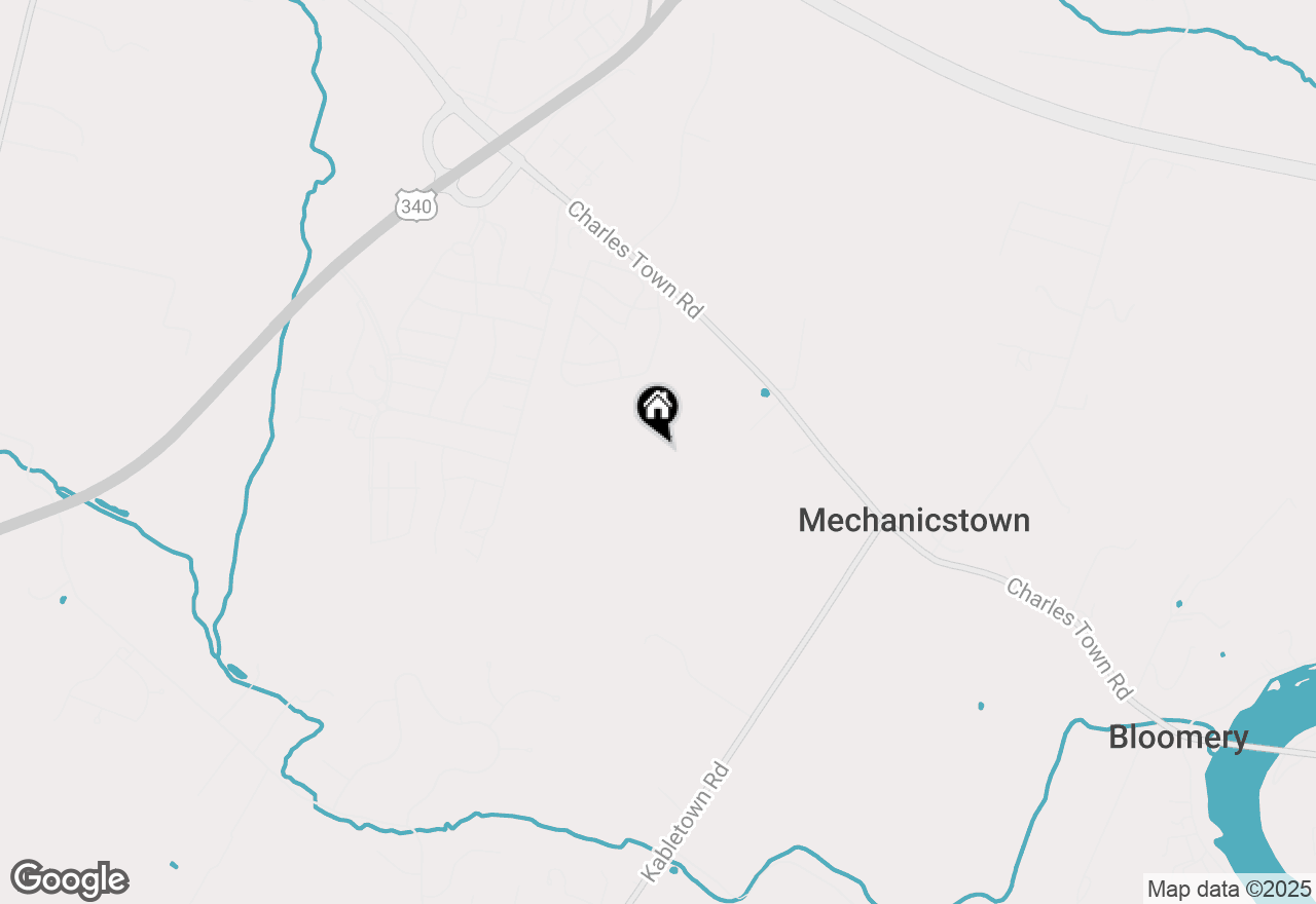 Map of HOMESITE 129 Whythe Way, Charles Town, WV 25414