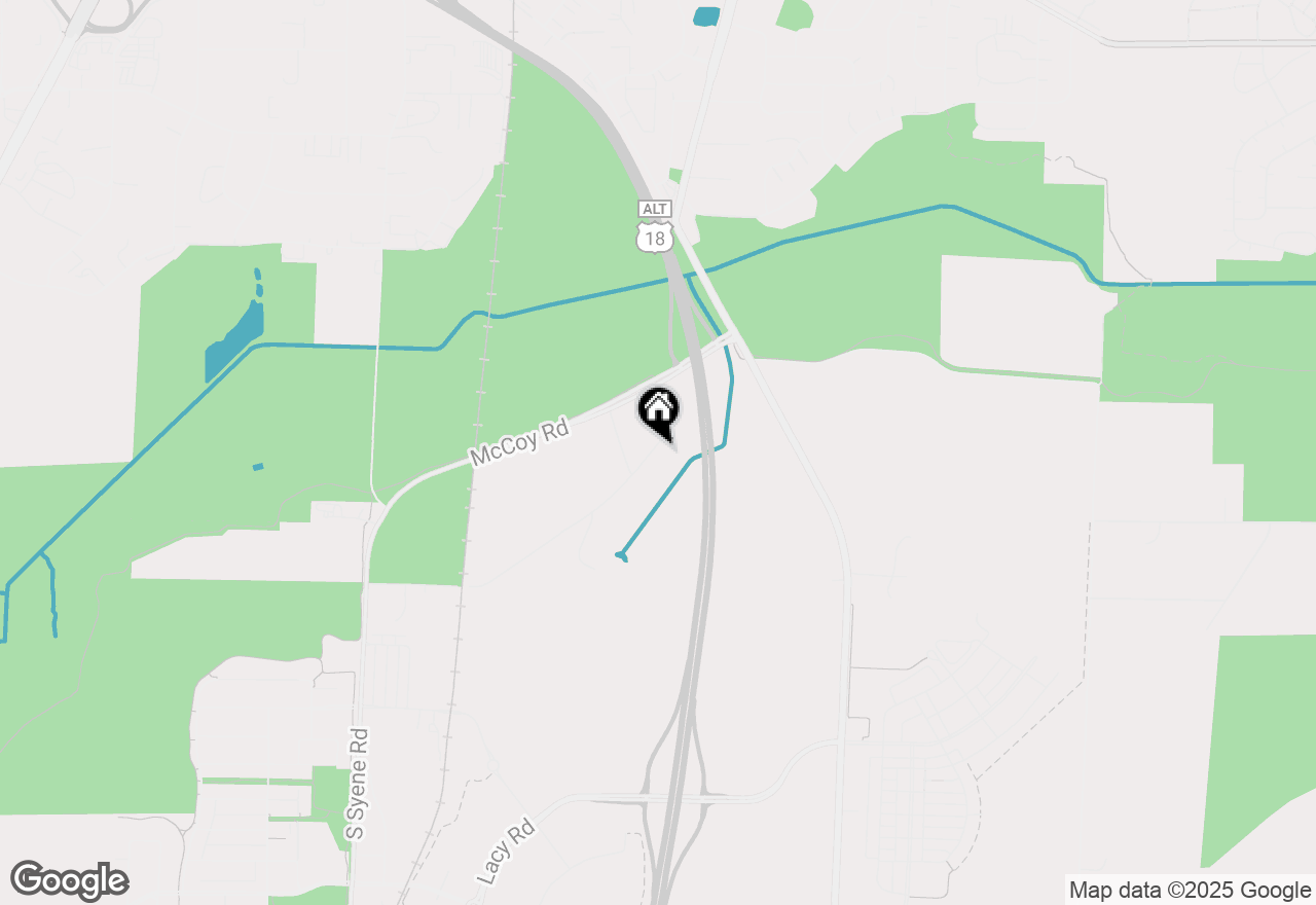 Map of 4993 W Clayton Road, Fitchburg, WI 53711