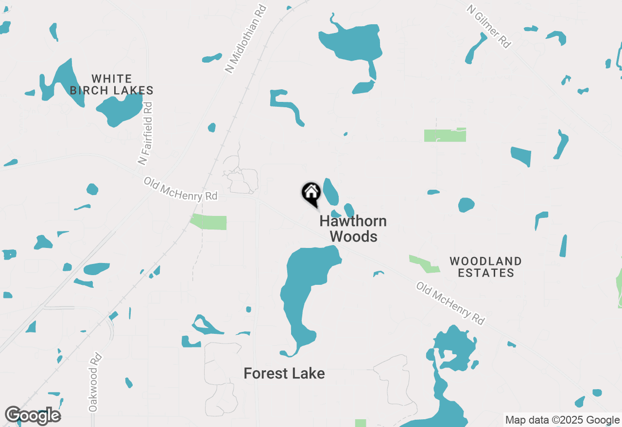 Map of 6 Lagoon Drive, Hawthorn Woods, IL 60047