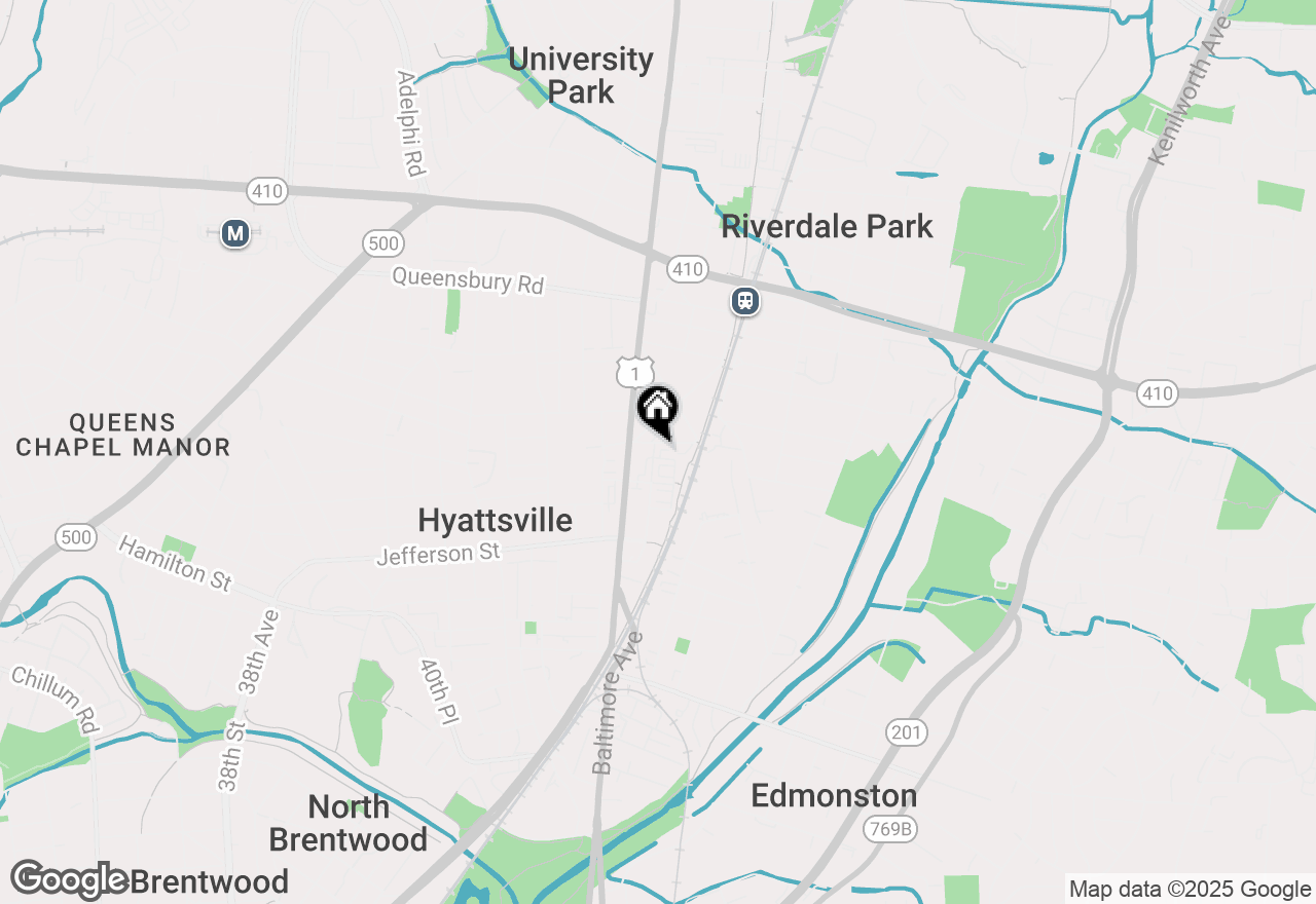 Map of 5737 45th Avenue, Hyattsville, MD 20781