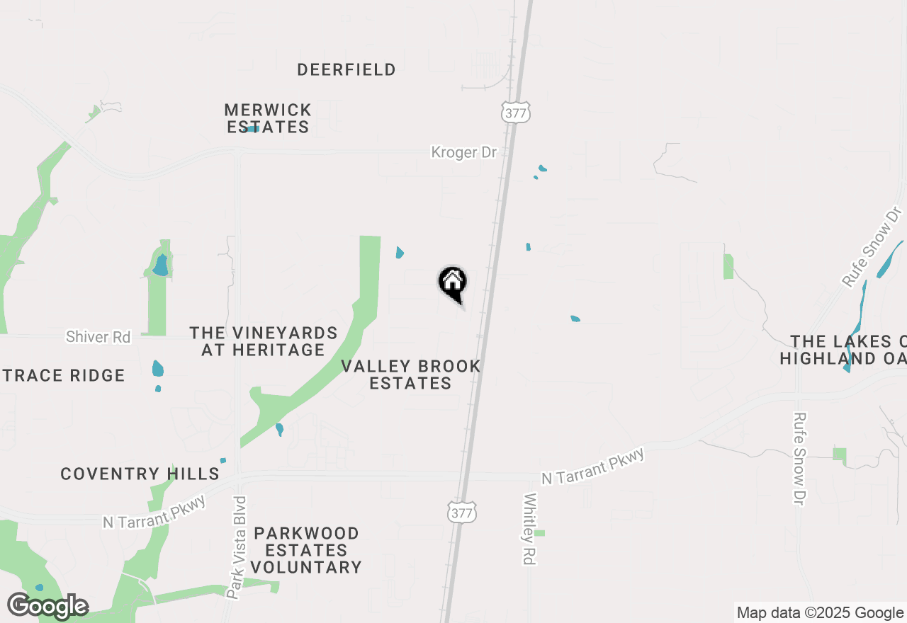 Map of 9009 Quarry Ridge Trail, Fort Worth, TX 76244