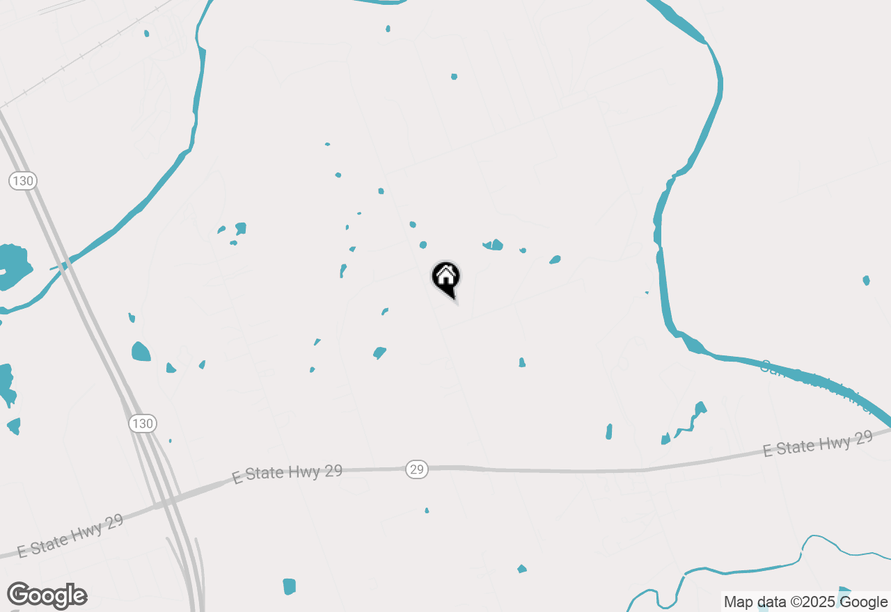 Map of 562 County Road 103, Georgetown, TX 78626