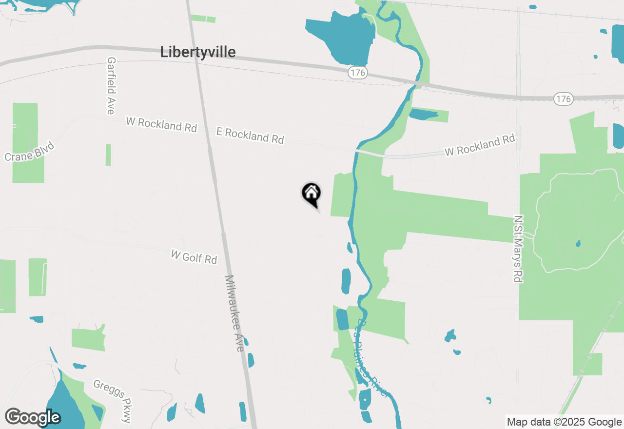 Map of 766 7th Avenue, Libertyville, IL 60048