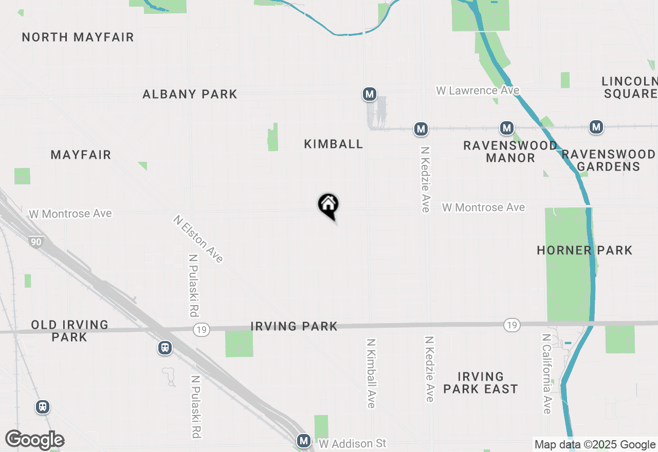 Map of 4321 N Drake Avenue #3W, Chicago, IL 60618