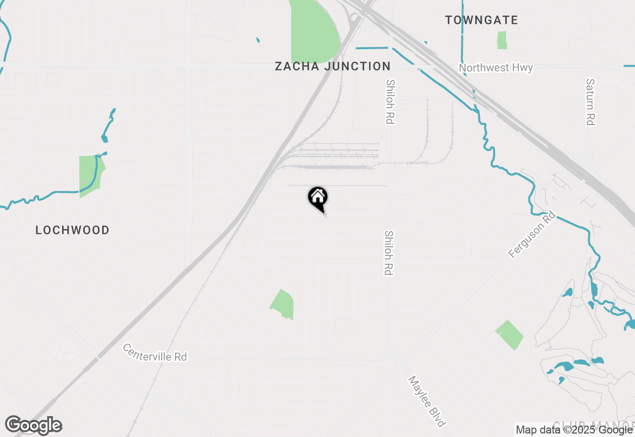 Map of 2322 Costa Mesa Drive, Dallas, TX 75228