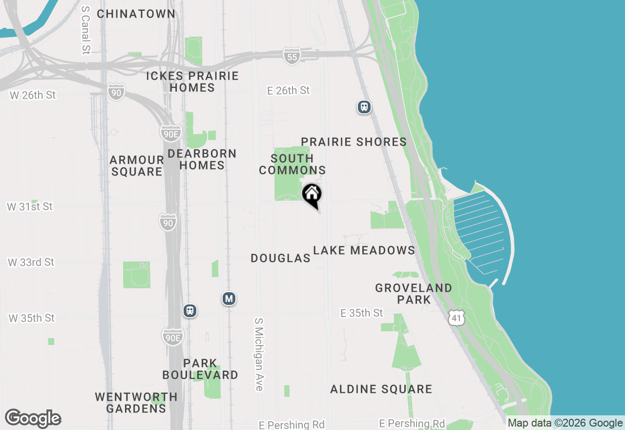 Map of 3126 S Calumet Avenue, Chicago, IL 60616
