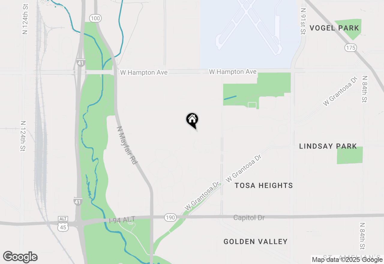 Map of 4472 N 104th St, Wauwatosa, WI 53225