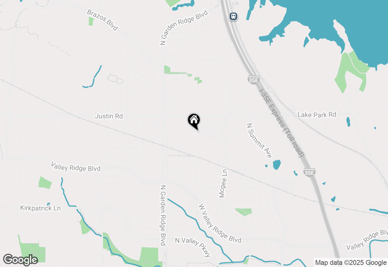 Map of 1390 Mimosa Lane, Lewisville, TX 75077