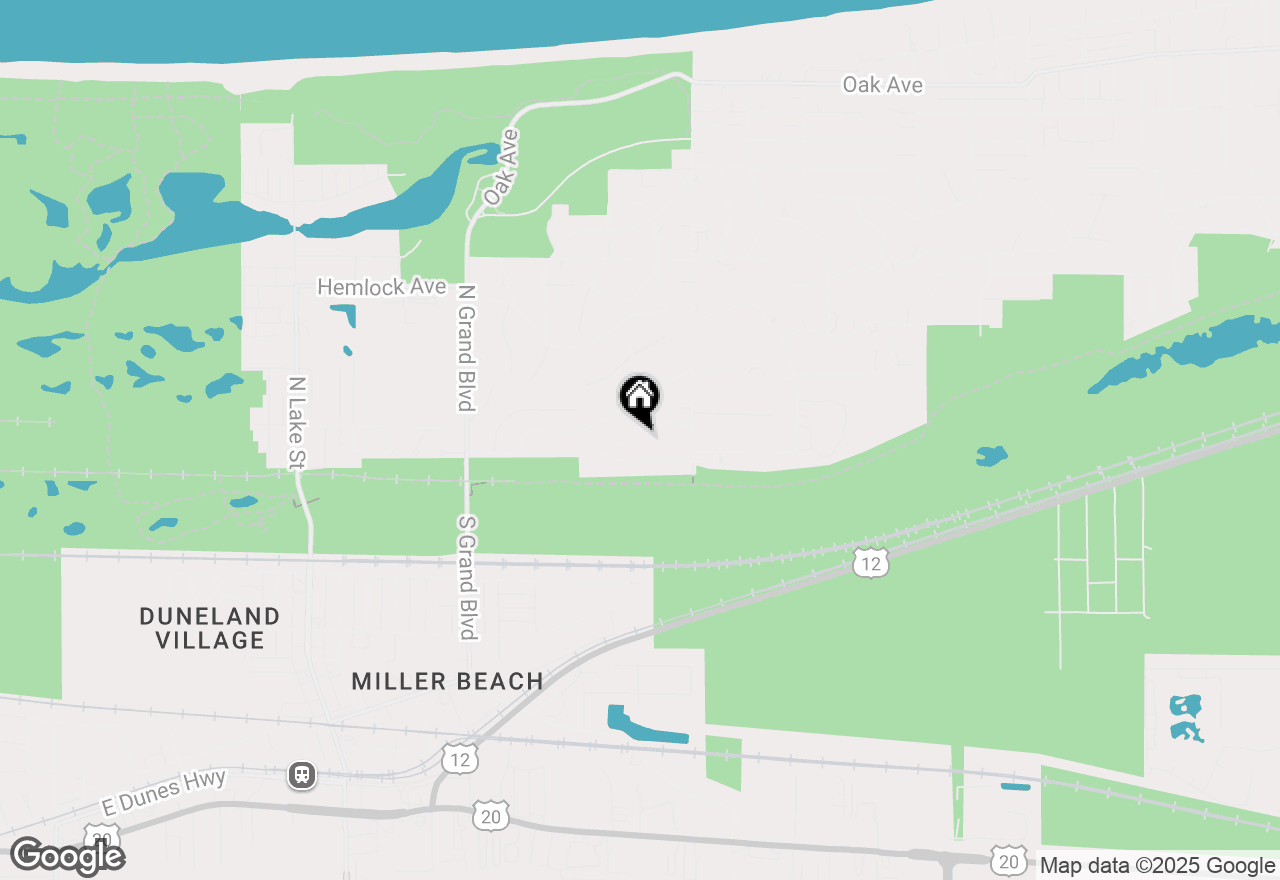 Map of 7001 Ash Place, Gary, IN 46403