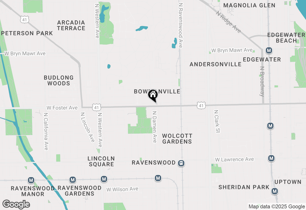 Map of 2000 W Foster Avenue, Chicago, IL 60625