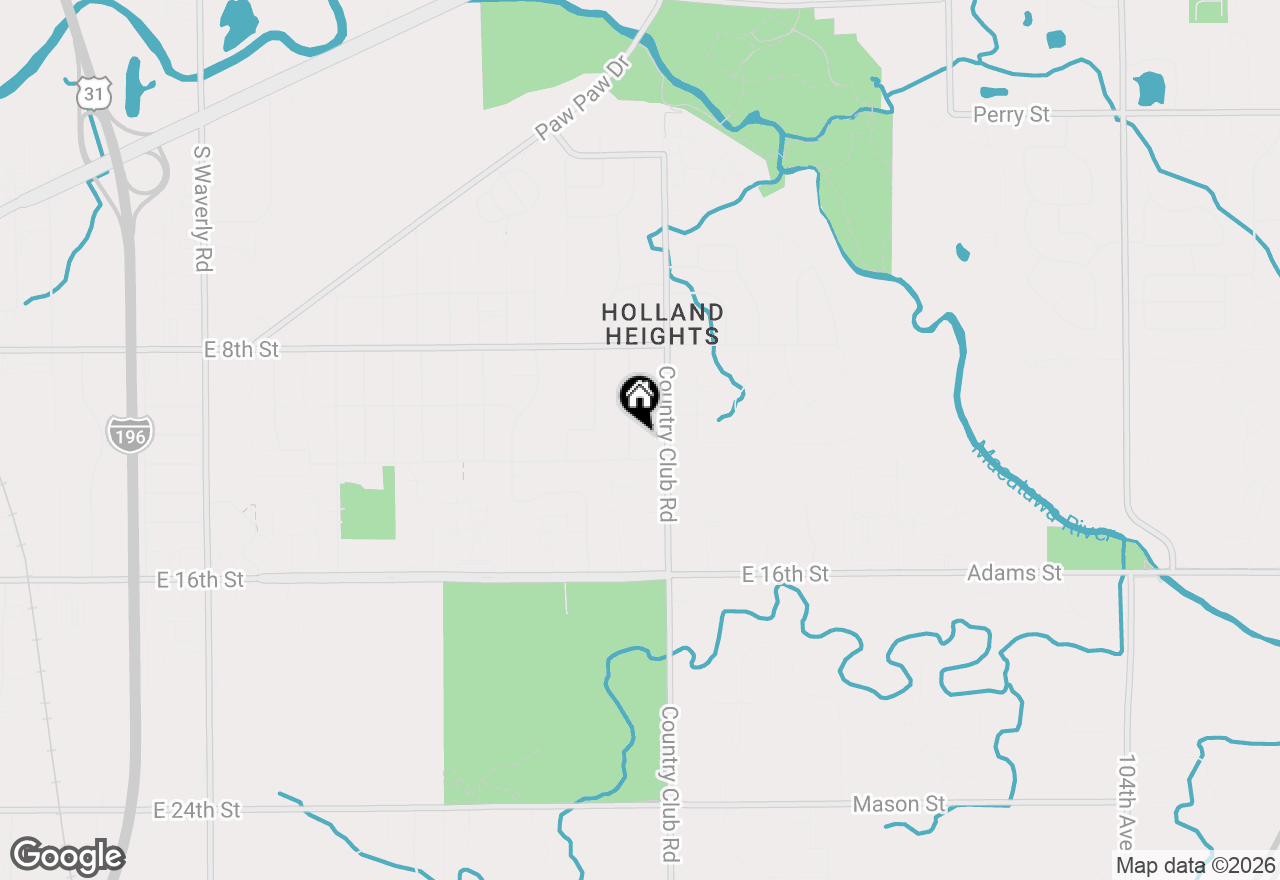 Map of 271 Brook Lane Avenue, Holland, MI 49423