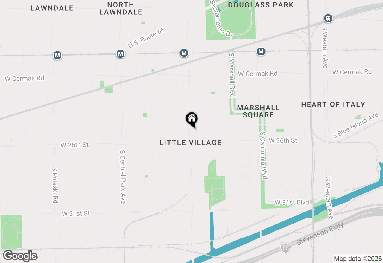 Map of 2519 S Kedzie Avenue, Chicago, IL 60623