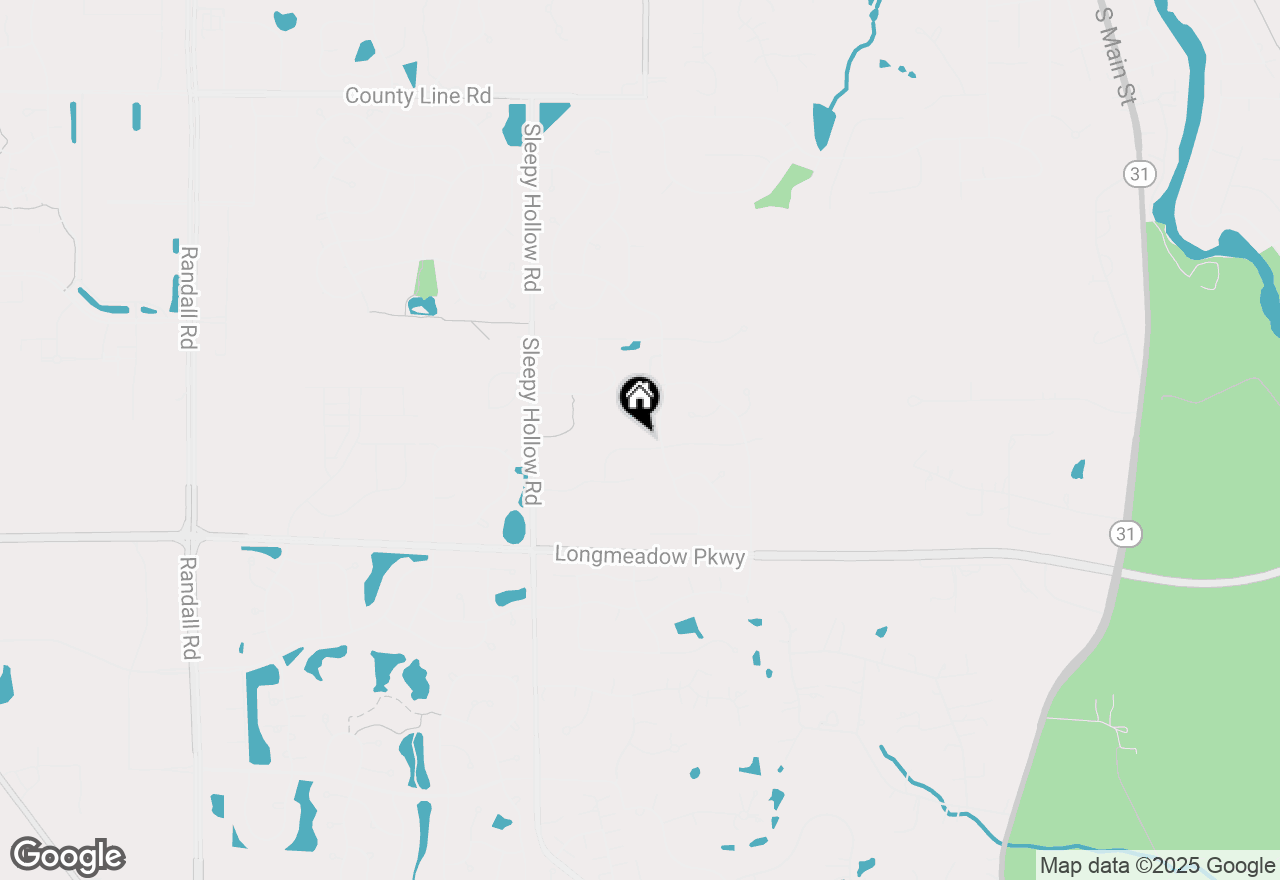 Map of 1530 Westbourne Parkway, Algonquin, IL 60102