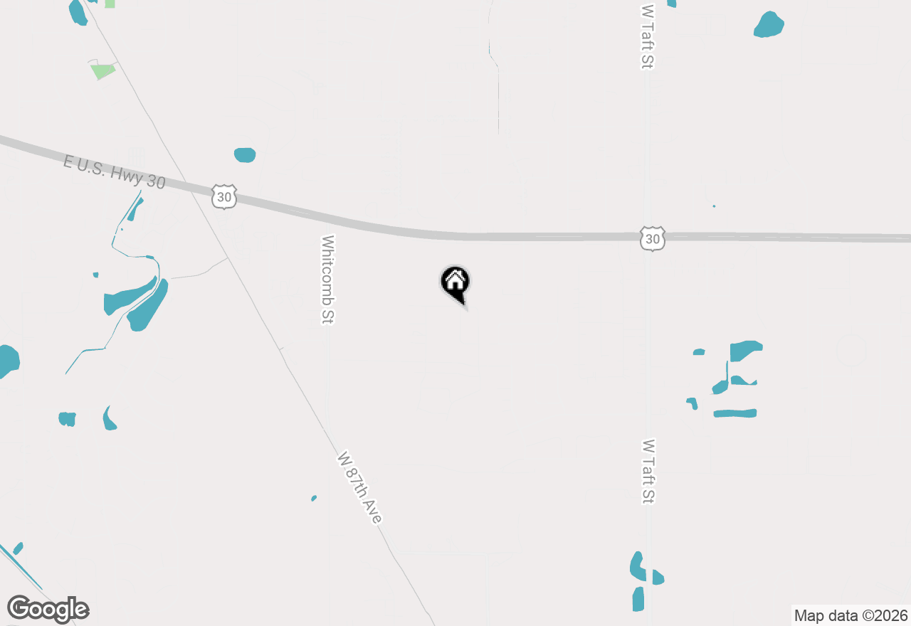 Map of 3021 W 82nd Place #A, Merrillville, IN 46410