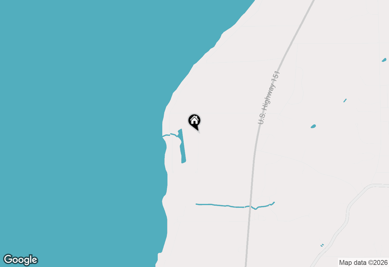 Map of N8244 Ashberry Ave, Fond Du Lac, WI 54937