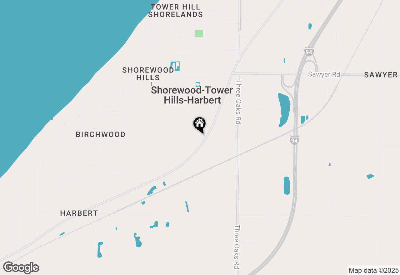 Map of 13176 Red Arrow Highway, Sawyer, MI 49125