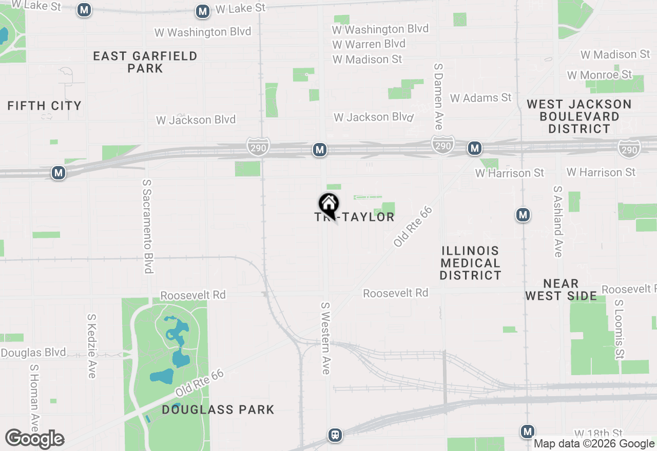 Map of 815 S Western Avenue #3, Chicago, IL 60612