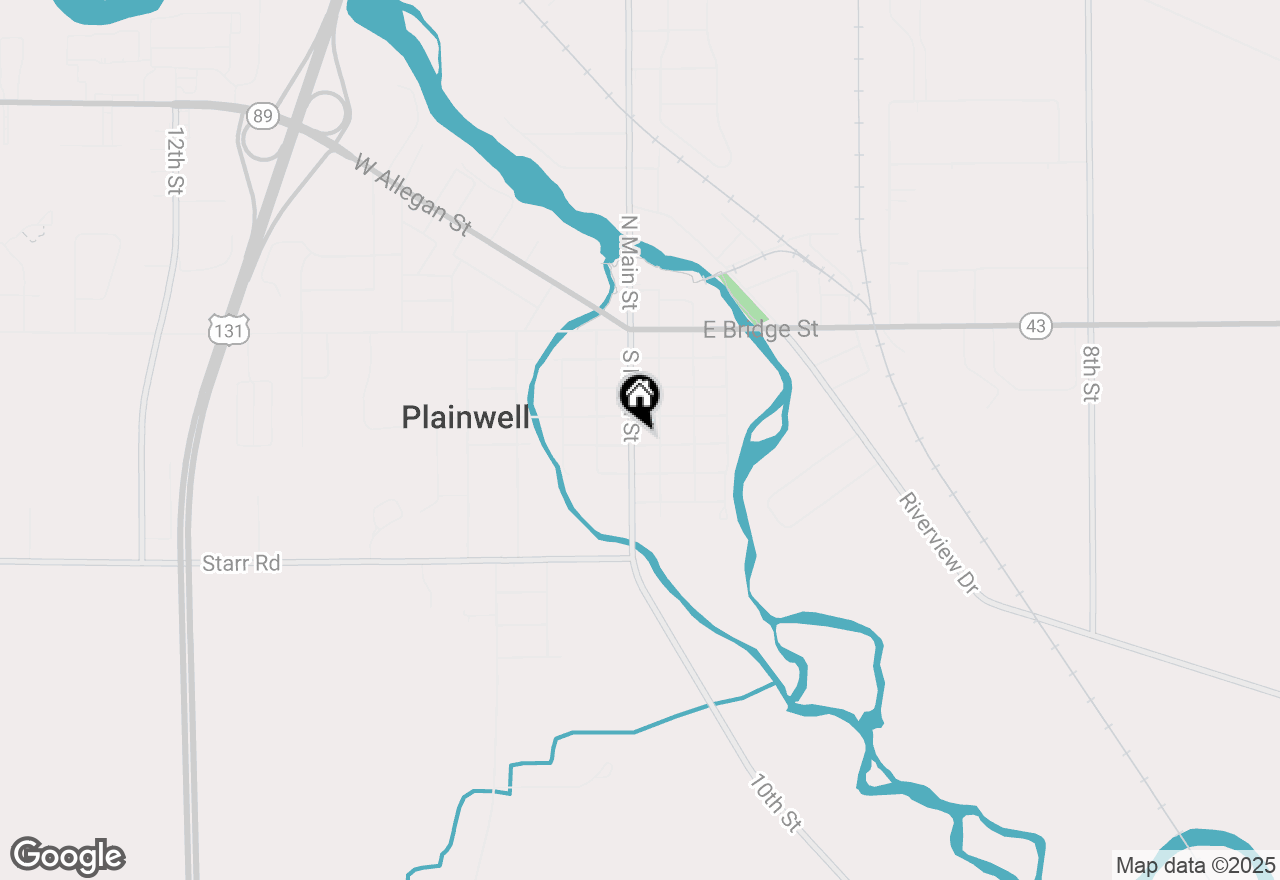 Map of 421 S Main Street, Plainwell, MI 49080