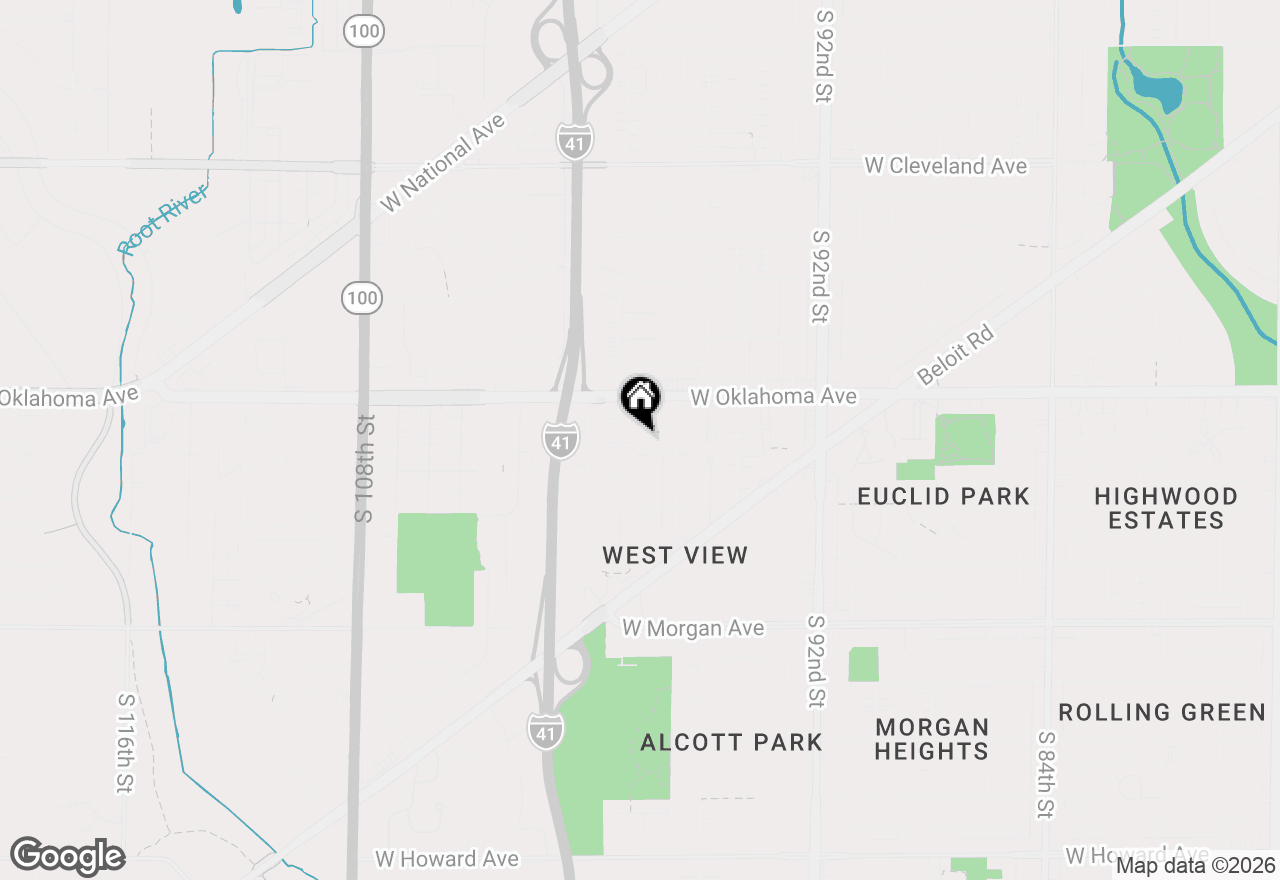 Map of 3161 S 98th St, Milwaukee, WI 53227