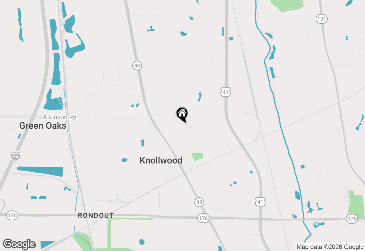 Map of 913 W Talbot Avenue, Lake Bluff, IL 60044