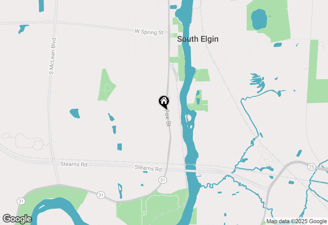 Map of 295 Woodridge Circle #H, South Elgin, IL 60177