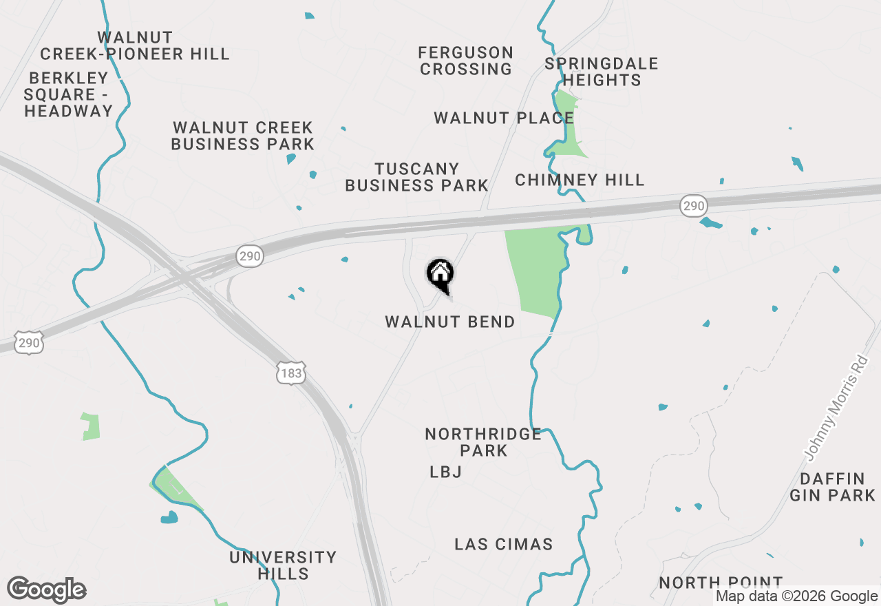 Map of 4603 Commercial Park Dr, Austin, TX 78724