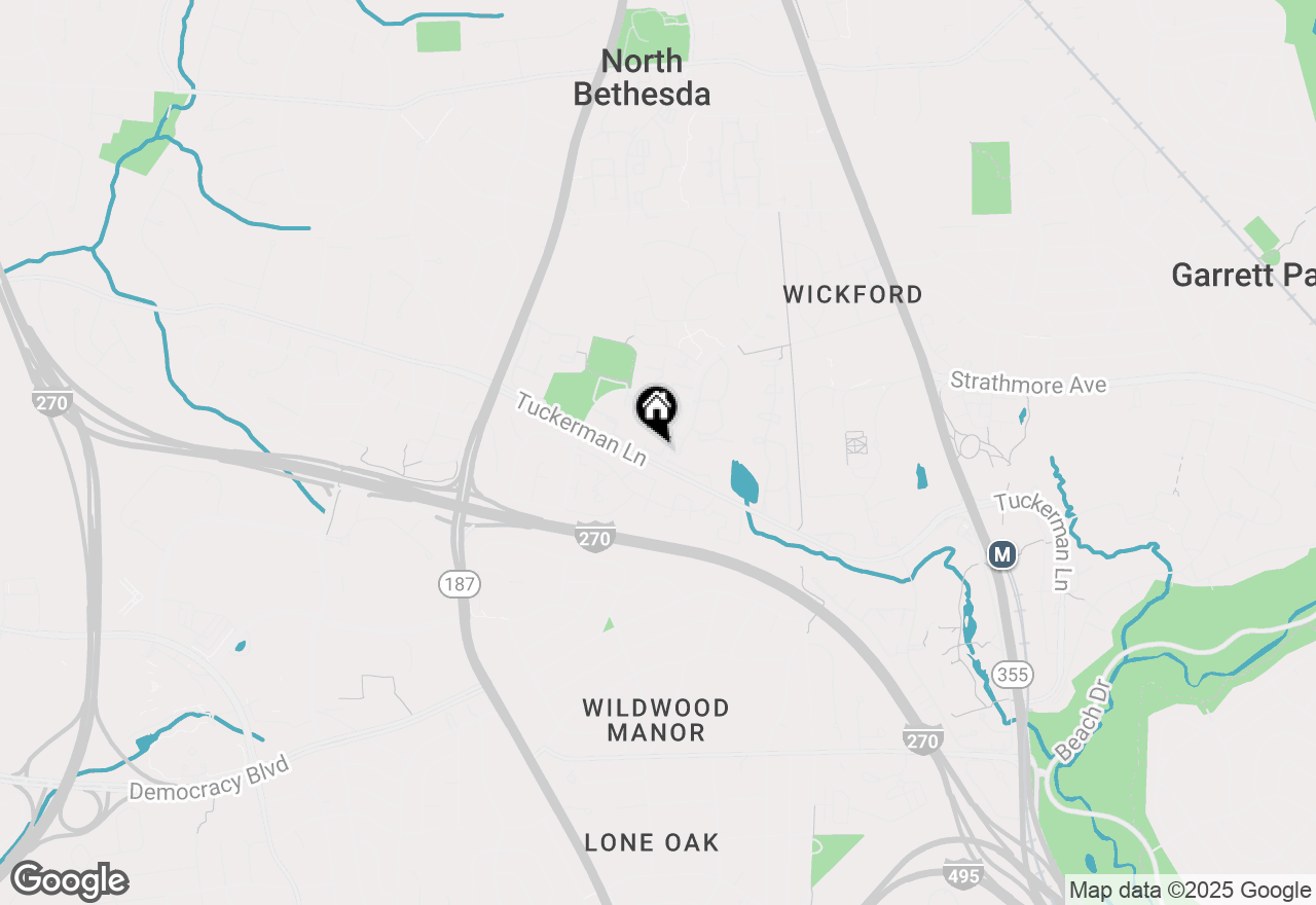 Map of 10806 Antigua Terrace #102, North Bethesda, MD 20852